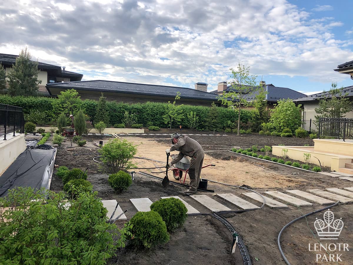 Озеленение и благоустройство территорий – последовательность работ