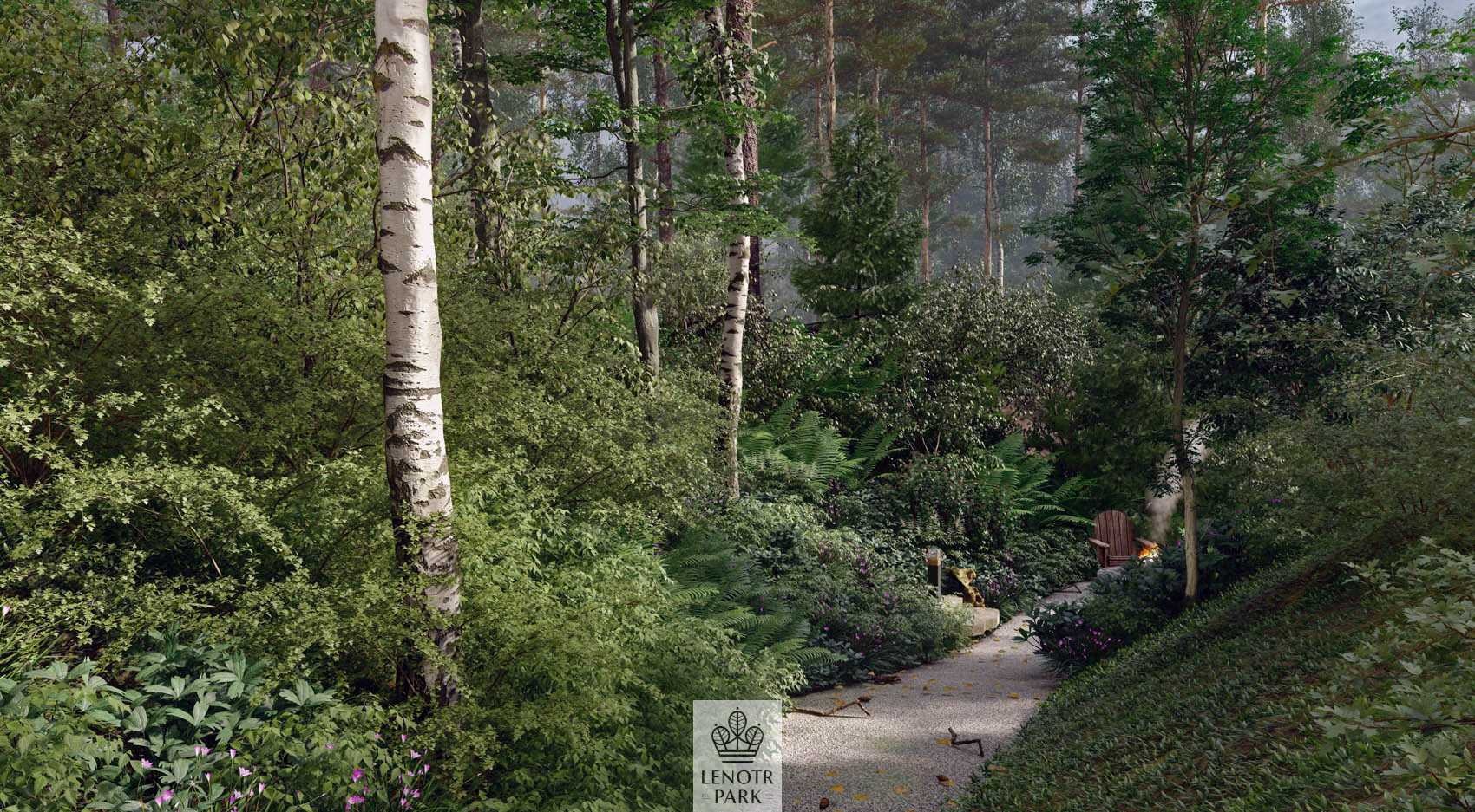 Лесной пейзаж