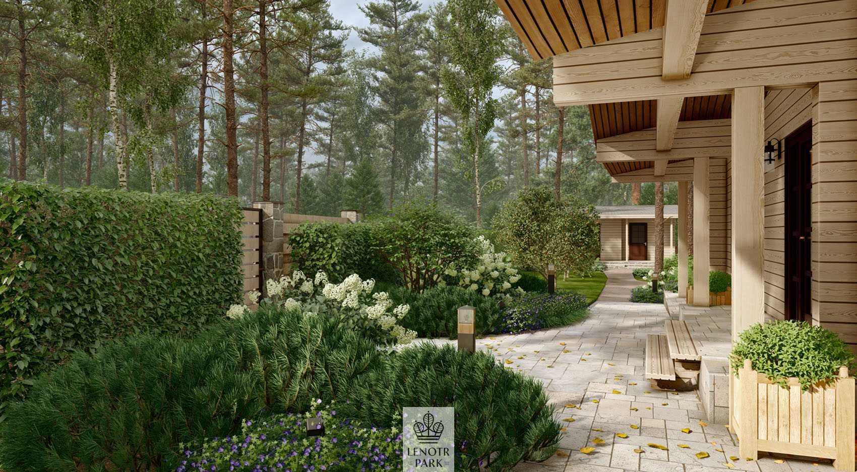 Лесной пейзаж