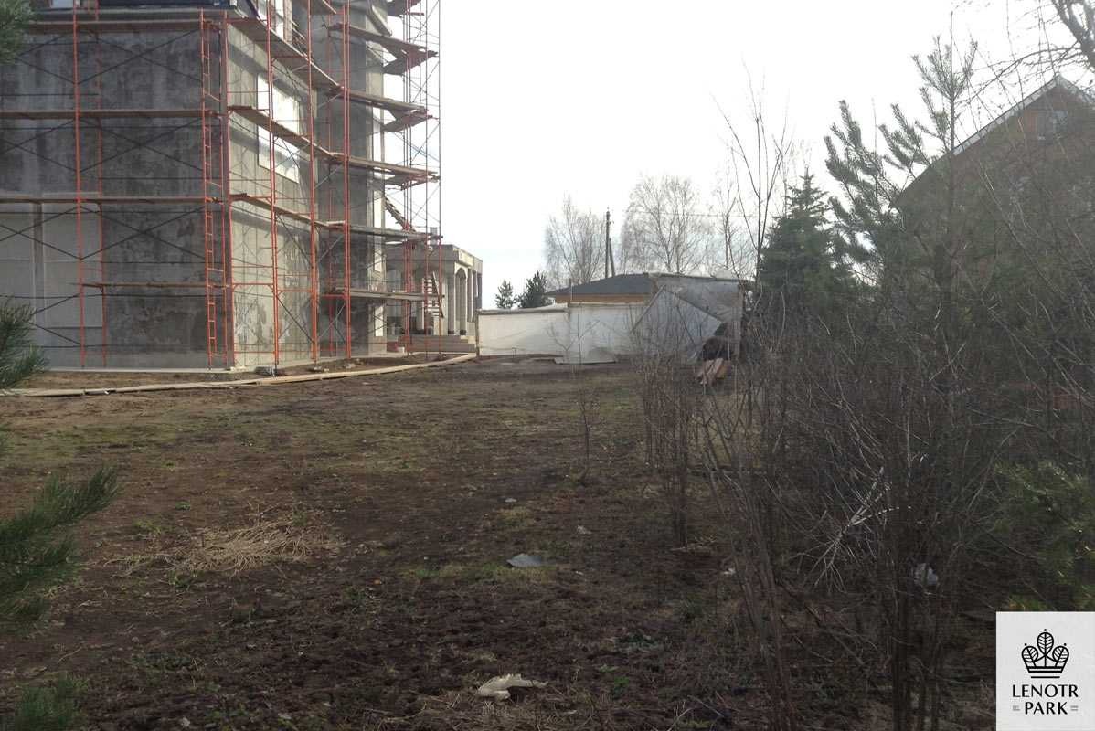 Ландшафтный дизайн до и после