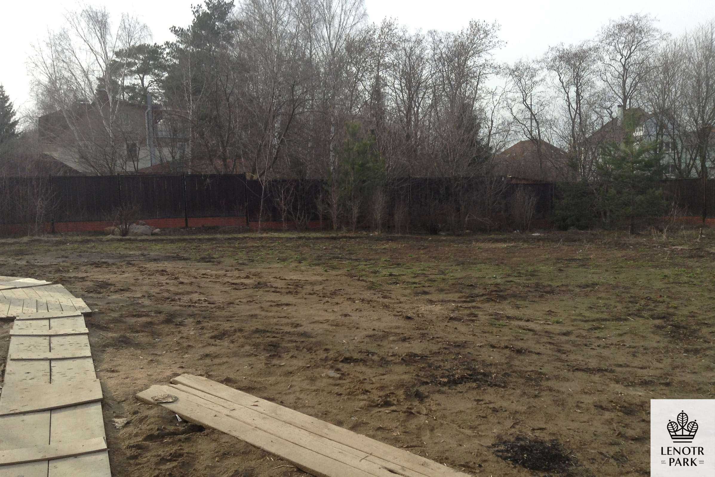 Ландшафтный дизайн до и после