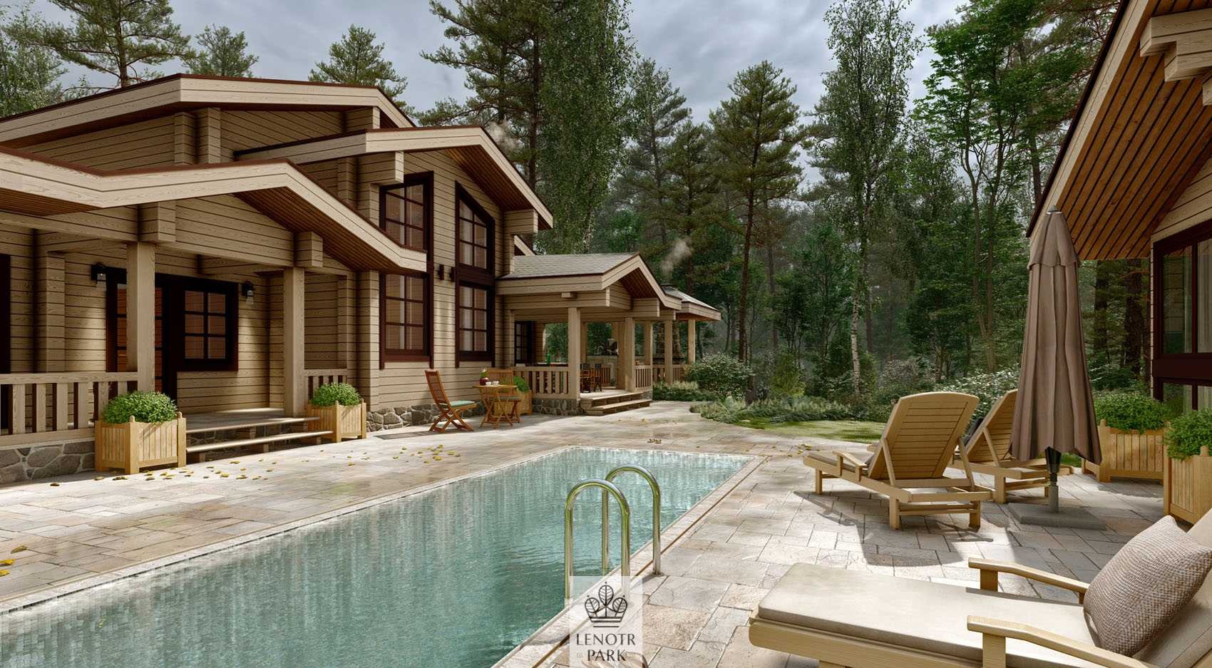 Лесной пейзаж