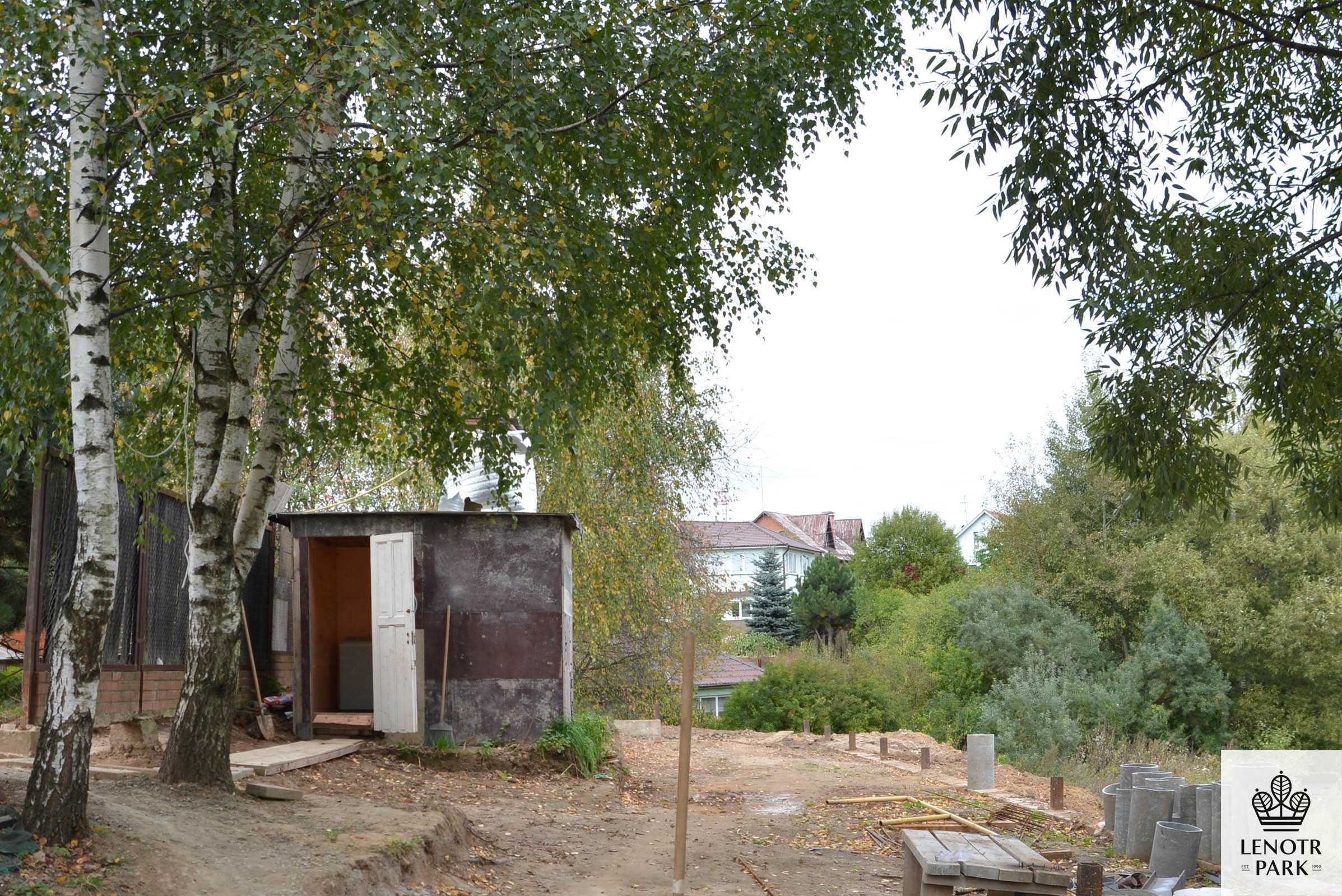 Ландшафтный дизайн до и после