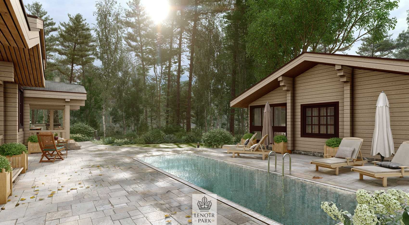 Лесной пейзаж