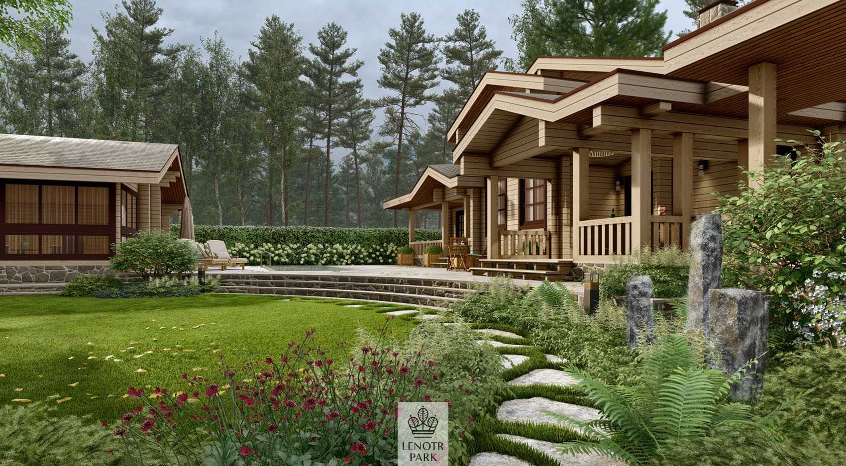 Лесной пейзаж