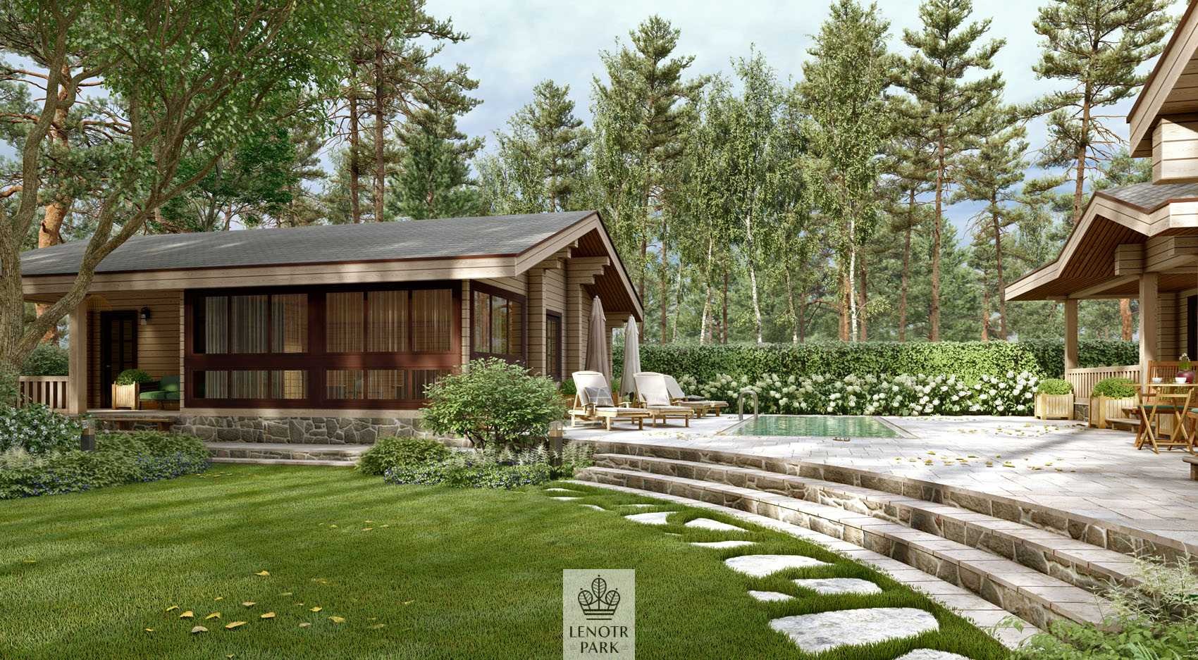 Лесной пейзаж