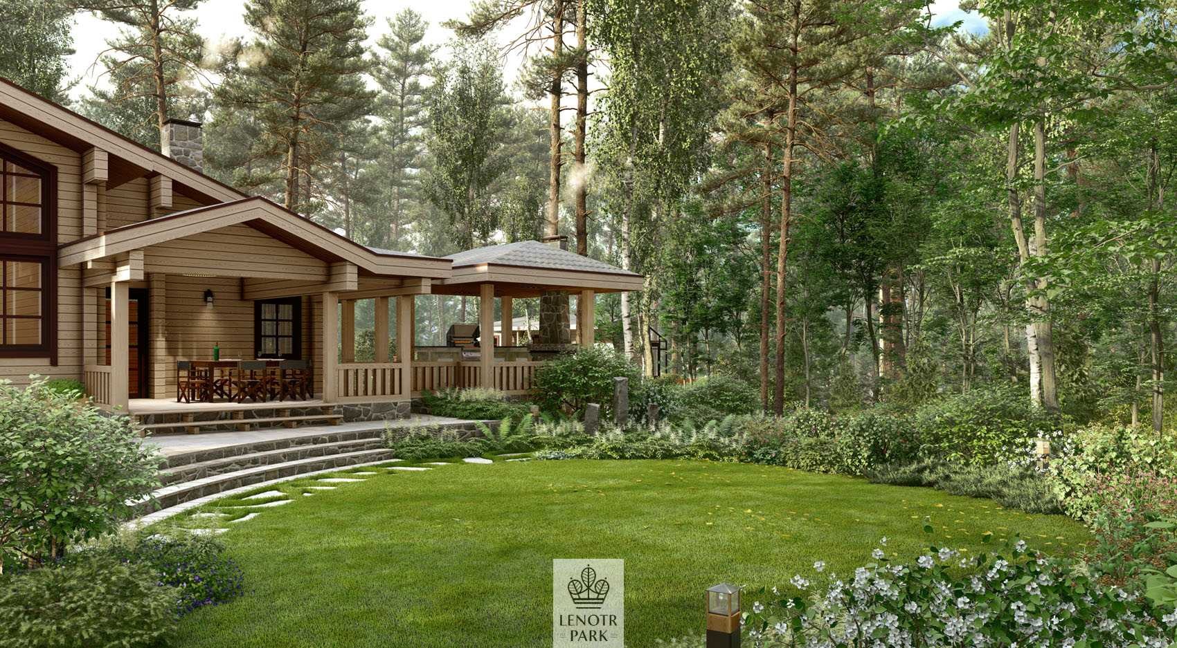 Лесной пейзаж