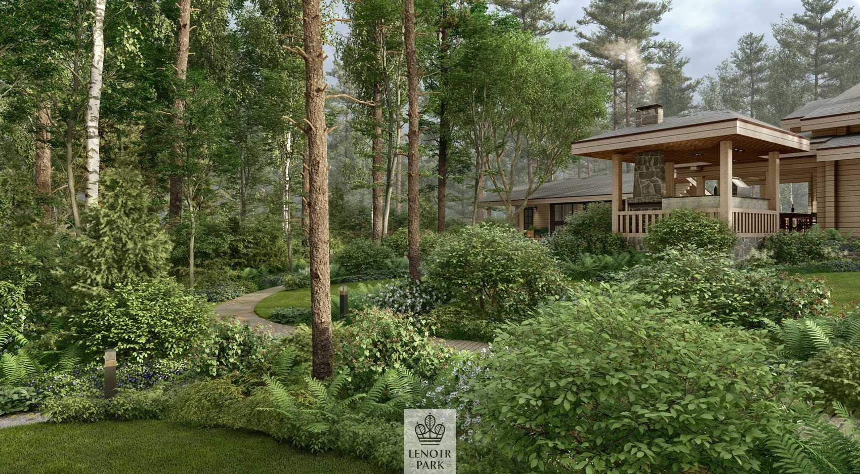 Лесной пейзаж