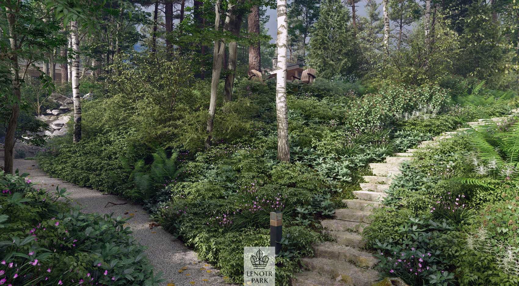 Лесной пейзаж