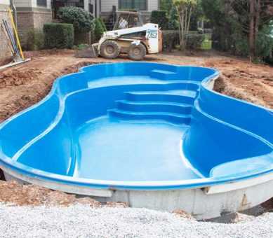 Особенности бассейнов с композитной чашей