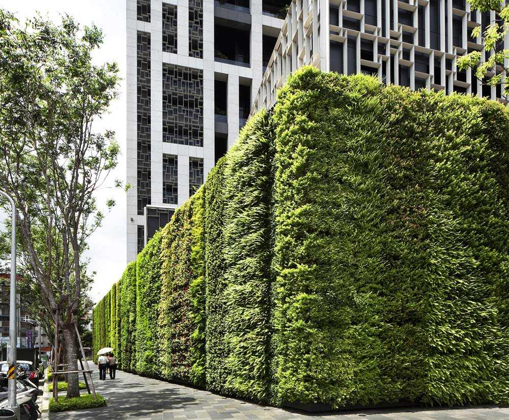 Роль озеленения