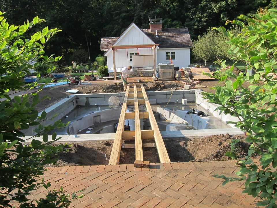 Пруд из бетона — практические советы