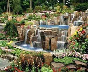 Водопад своими руками