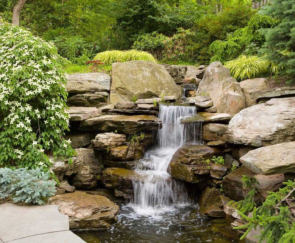 Водопад своими руками