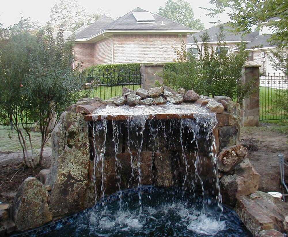 Водопад своими руками